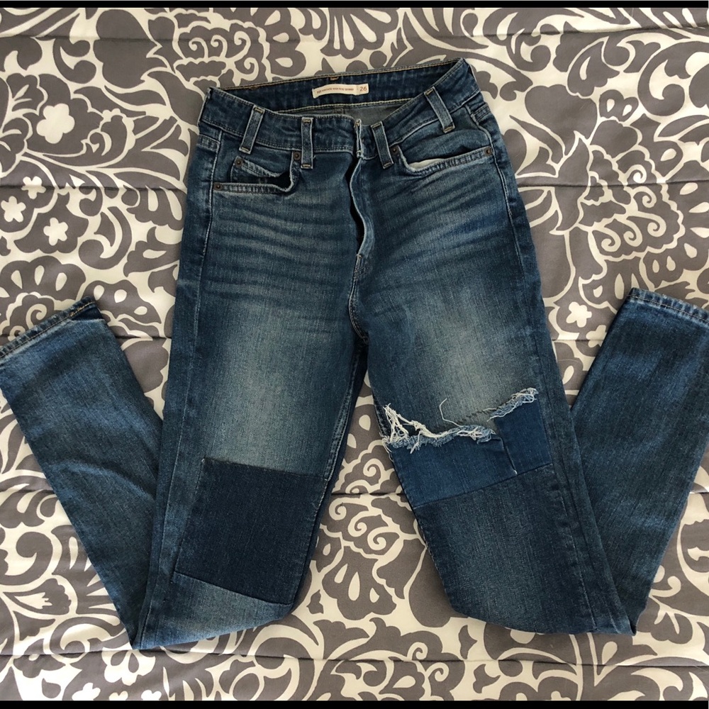 721 Vintage High Rise Skinny Jeans